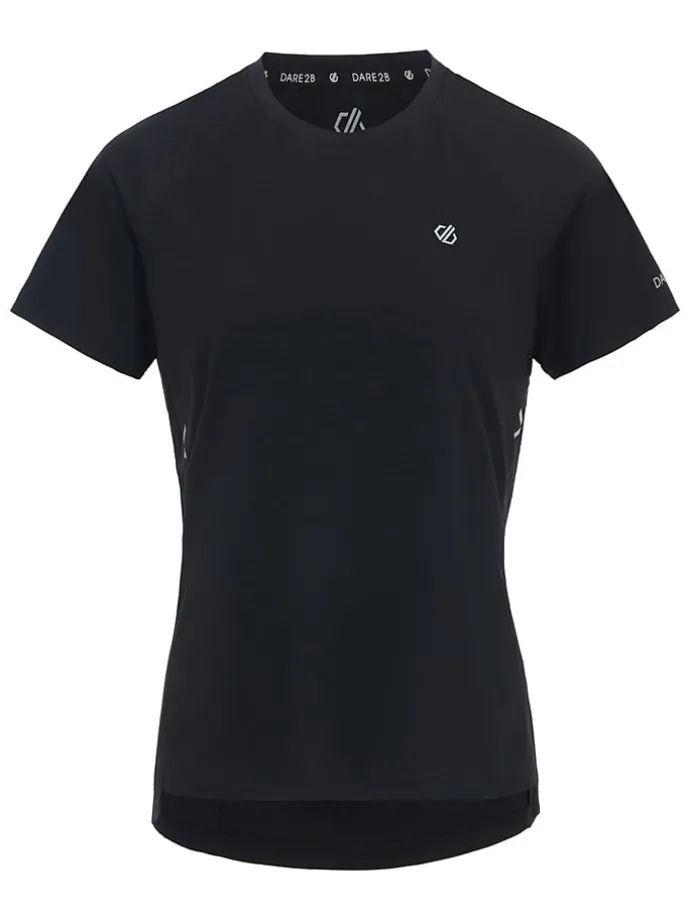 Trainingsshirt "Nimble" zwart