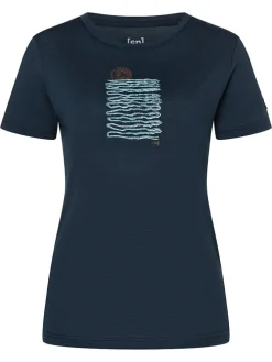Trainingsshirt "Sea Line" donkerblauw