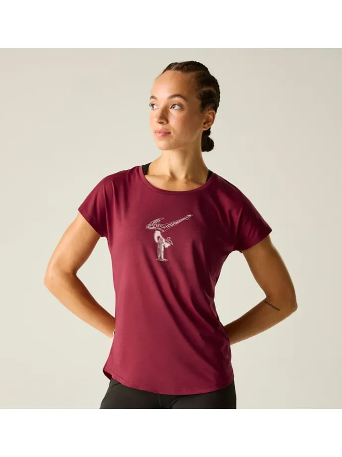 Trainingsshirt "Serenity" rood