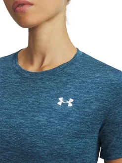 Trainingsshirt ''Twist" donkerblauw