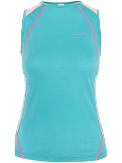 Trainingstop "Alma" turquoise/lichtroze