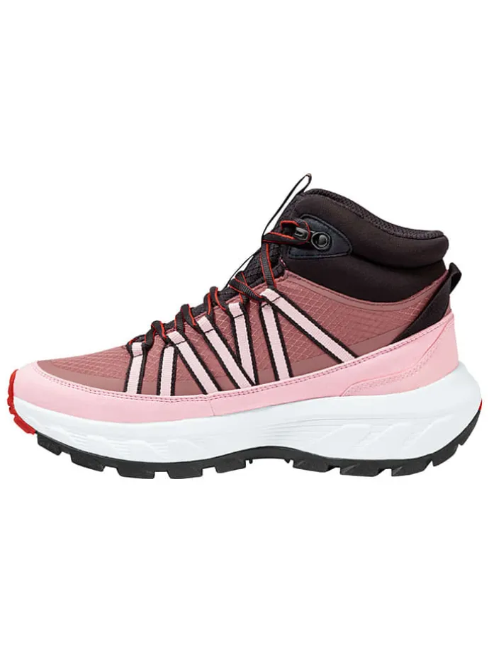 Trekkingboots "Wild Hike Texapore Mid" roze