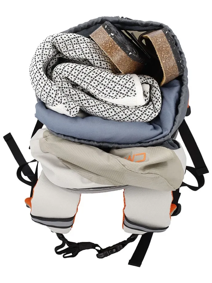 Trekkingrugzak "Looxor" crème - (B)23 x (H)36 x (D)12 cm