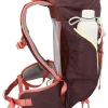 Trekkingrugzak "Nordwest" bordeaux - (B)27 x (H)45 x (D)16 cm