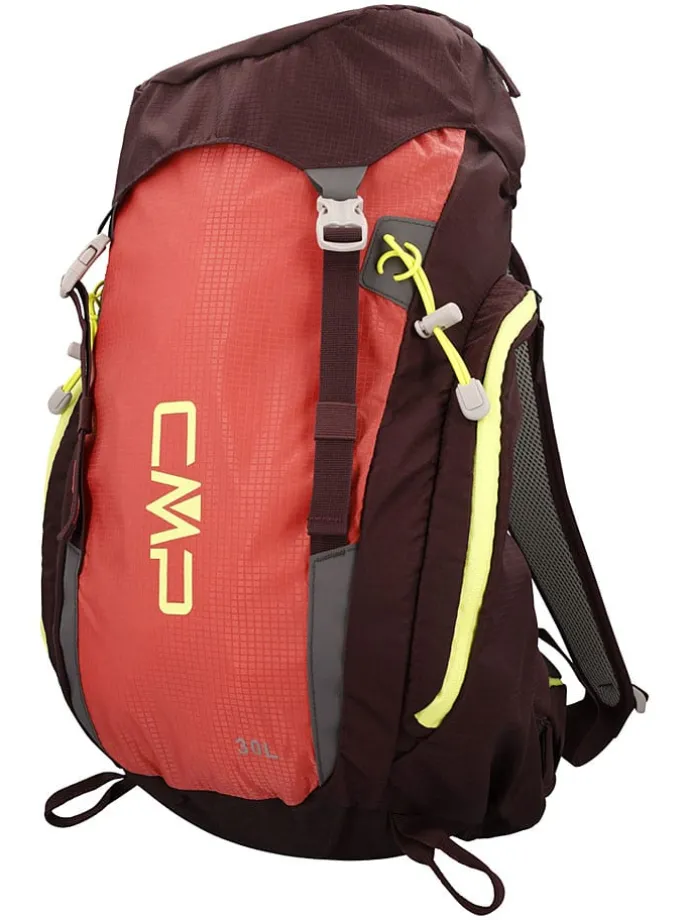 Trekkingrugzak "Nordwest" bordeaux - (B)27 x (H)45 x (D)16 cm