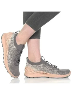Trekkingschoenen "Fusion" grijs/lichtroze