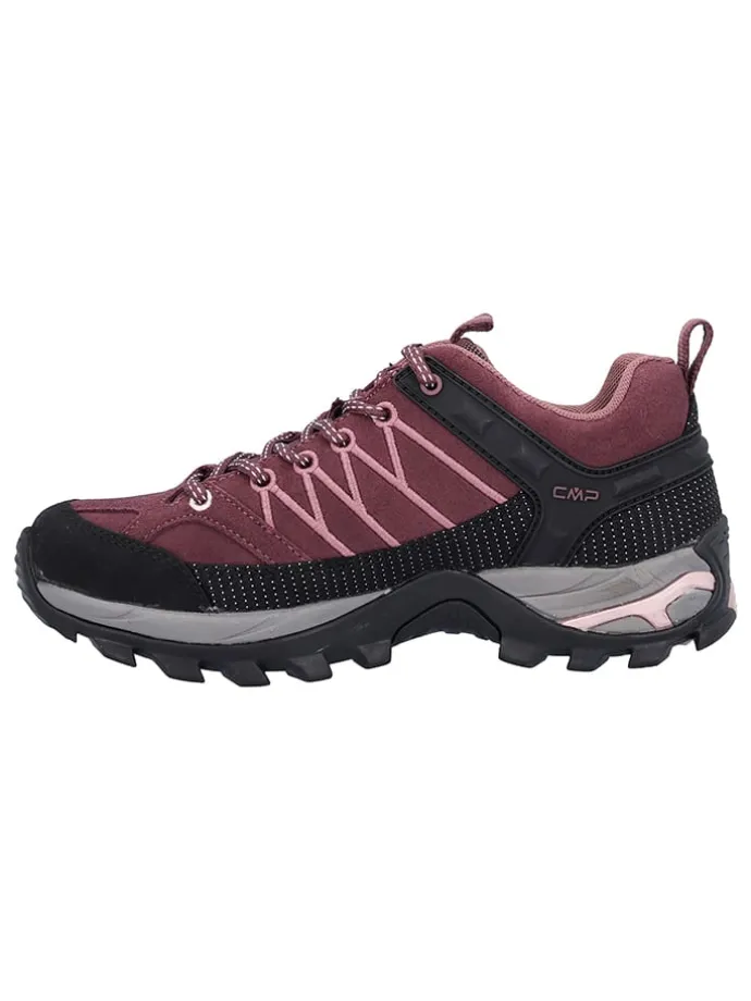 Trekkingschoenen "Rigel" bordeaux/zwart