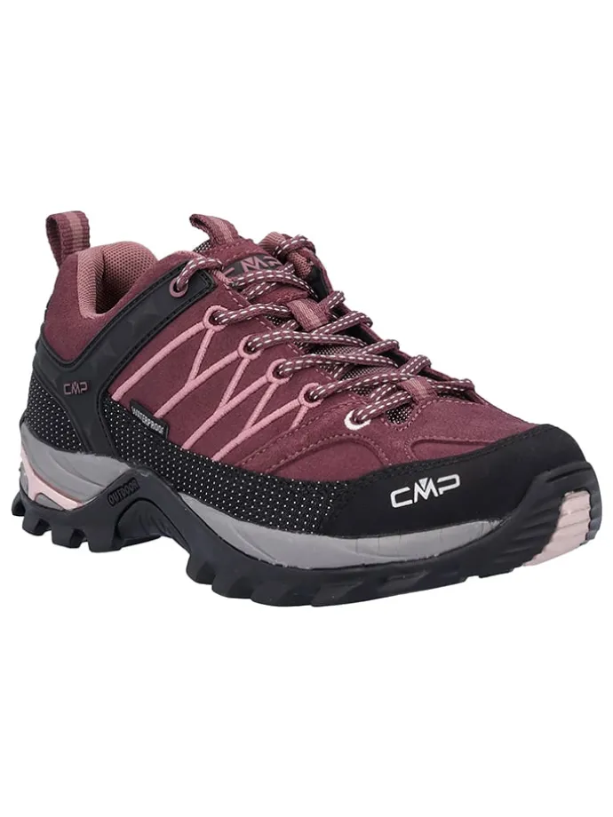 Trekkingschoenen "Rigel" bordeaux/zwart