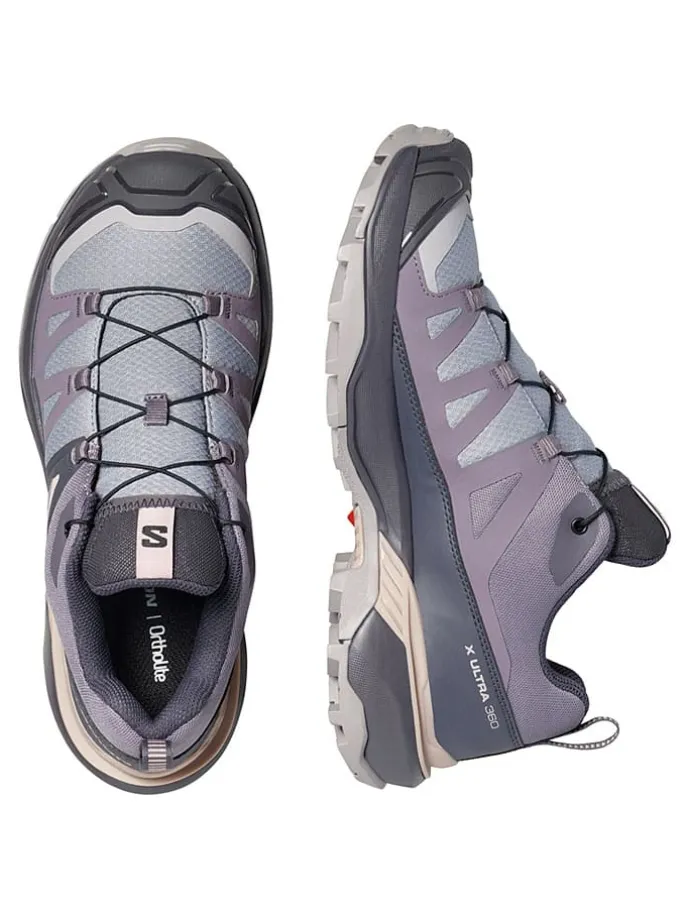Trekkingschoenen "X ULTRA 360" grijs/paars