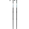 Trekkingstokken "Trivor" zwart/lichtblauw/lichtbruin