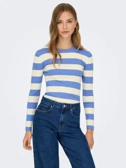 Trui blauw/wit