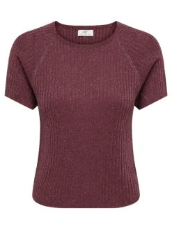 Trui "Bodilla" bordeaux