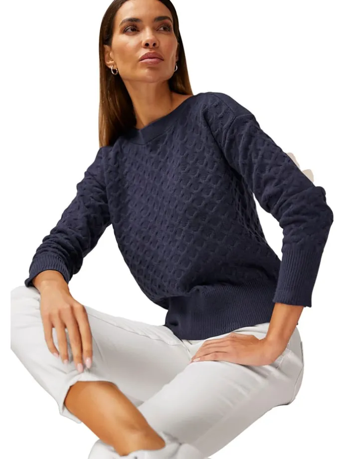 Trui donkerblauw