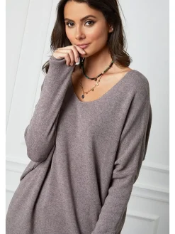 Trui "Dragor" taupe