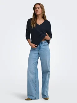 Trui "New" donkerblauw