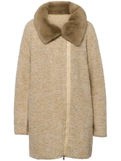 Tussenmantel beige