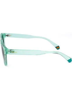 Unisekszonnebril mintgroen/zwart