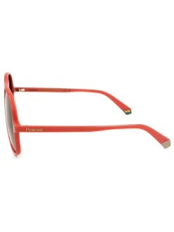 Unisekszonnebril rood