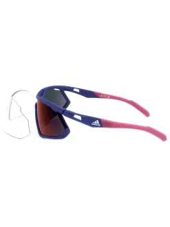 Uniseks zonnebril rood/donkerblauw