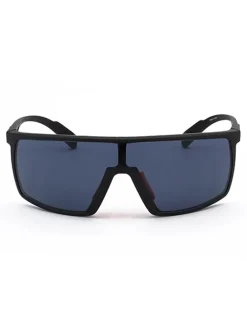 Unisekszonnebril zwart/donkerblauw