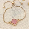Vergulde armband met sierelement