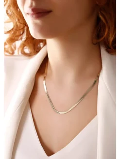 Vergulde ketting - (L)40 cm
