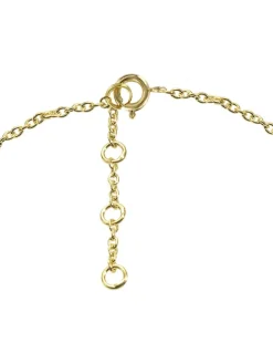 Vergulde ketting met hanger - (L)40 cm