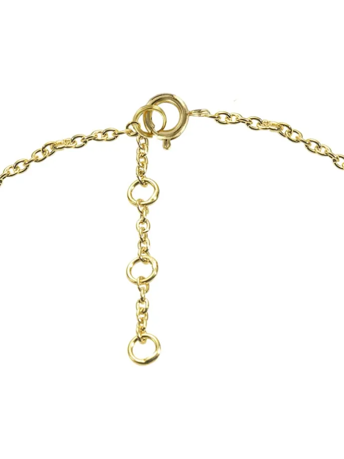Vergulde ketting met hanger - (L)40 cm