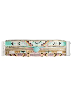 Verzilverde armband "Cardamine"
