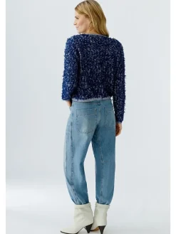 Vest blauw