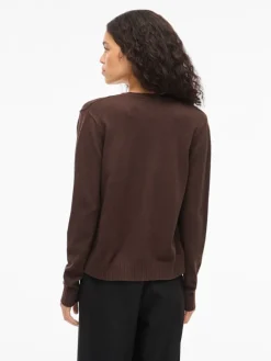 Vest "Viril" bruin