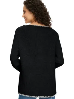 Vest zwart