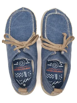 Veterschoenen blauw