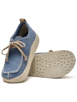 Veterschoenen blauw