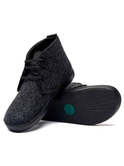 Veterschoenen donkergrijs
