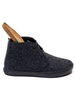 Veterschoenen donkergrijs