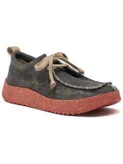Veterschoenen donkergrijs