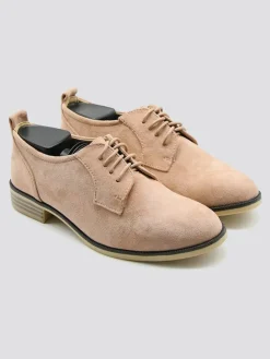 Veterschoenen lichtroze