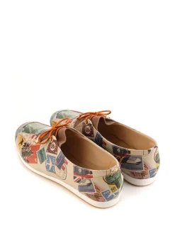 Veterschoenen meerkleurig
