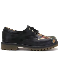Veterschoenen zwart