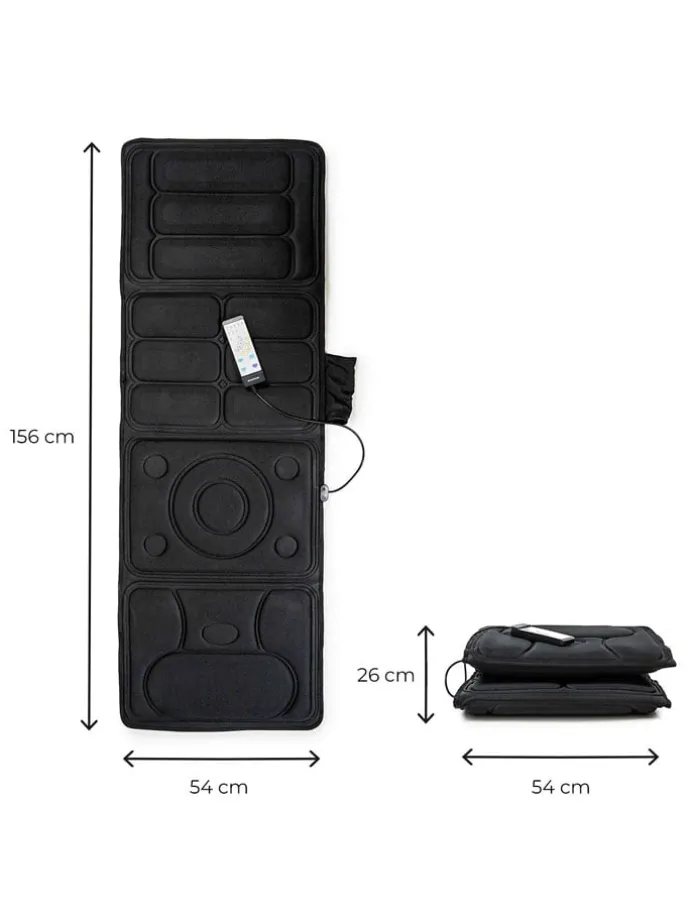 Vibrerende massagematras “Vhemat” zwart