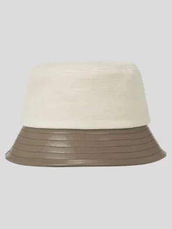 Vissershoed crème/taupe