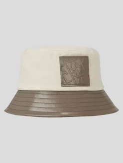 Vissershoed crème/taupe