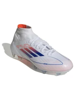 Voetbalschoenen met noppen "F50 Elite FG" wit
