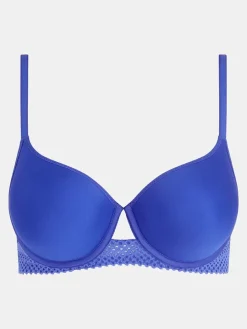 Voorgevormde beha blauw