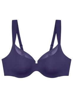 Voorgevormde beha donkerblauw