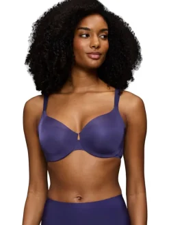Voorgevormde beha donkerblauw
