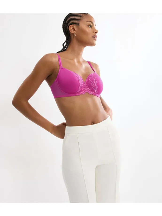Voorgevormde beha "Palina Waves of Glow" roze