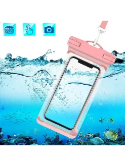 Waterdichte case lichtroze
