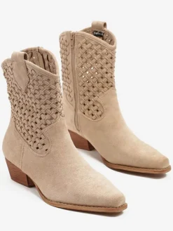 Westerse laarzen beige